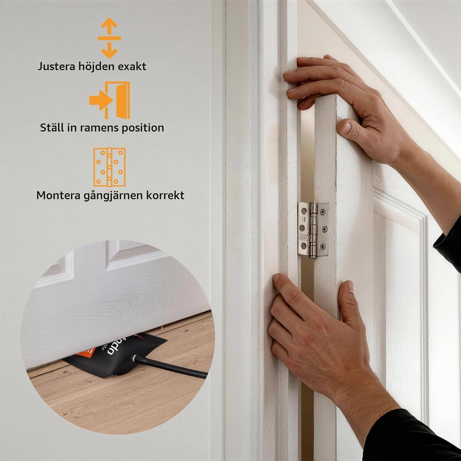 Detalle de Maxetodo MXE002 monteringskuddar, 2-pack för lyft upp till 200 kg