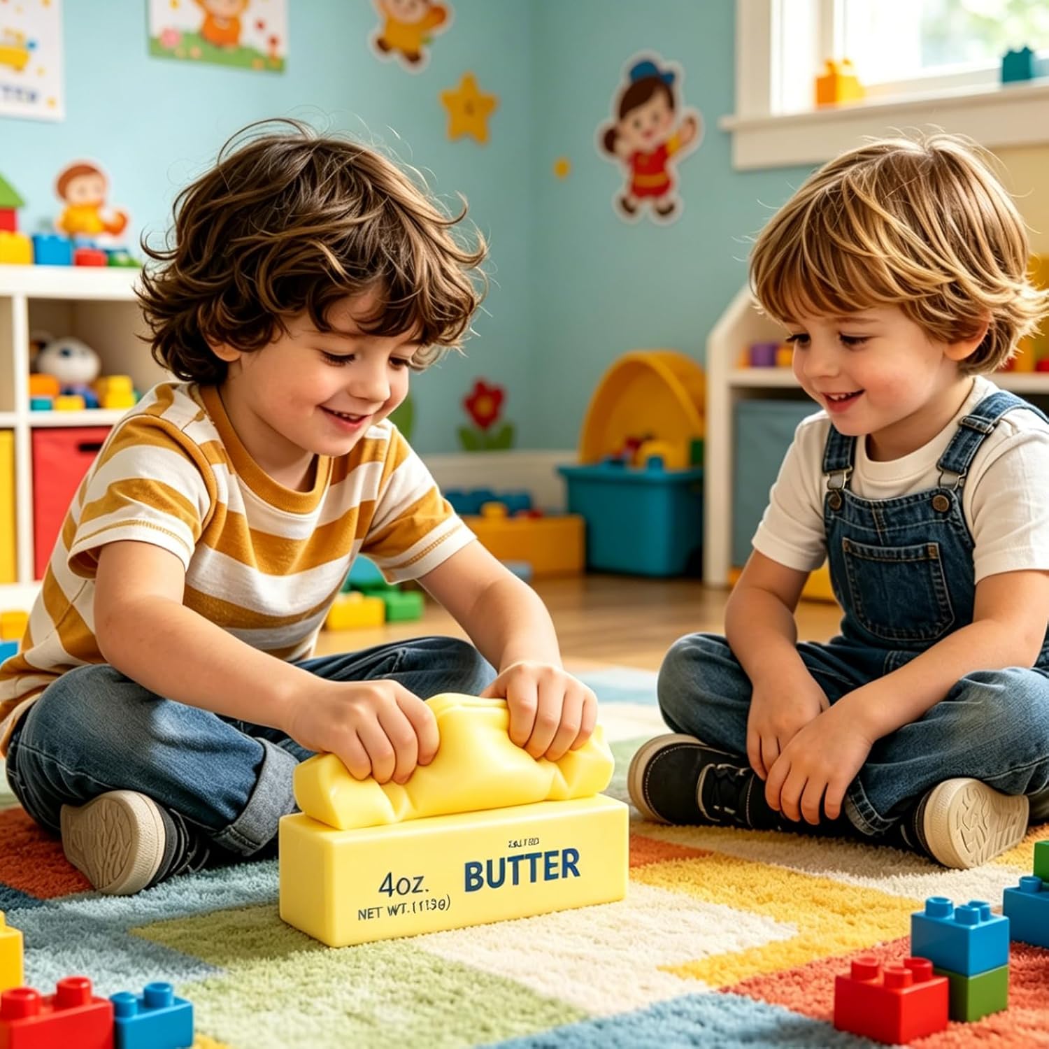 Detalle 2 de Butter Squishy: Realistic Butter Stick Squeeze Toys (Butter-2PCS) for Stress Relief