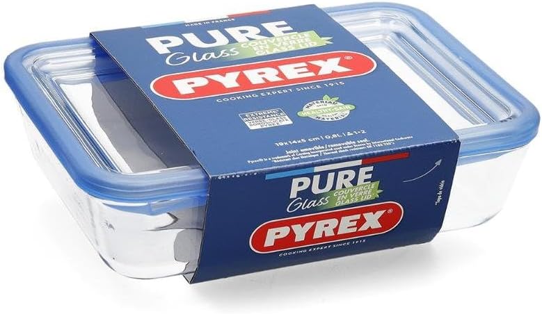 Thumbnail 3 de Pyrex Pure Glass – boîte de conservation en verre avec couvercle hermétique, 1,5 L (22 x 17 x 8 cm)