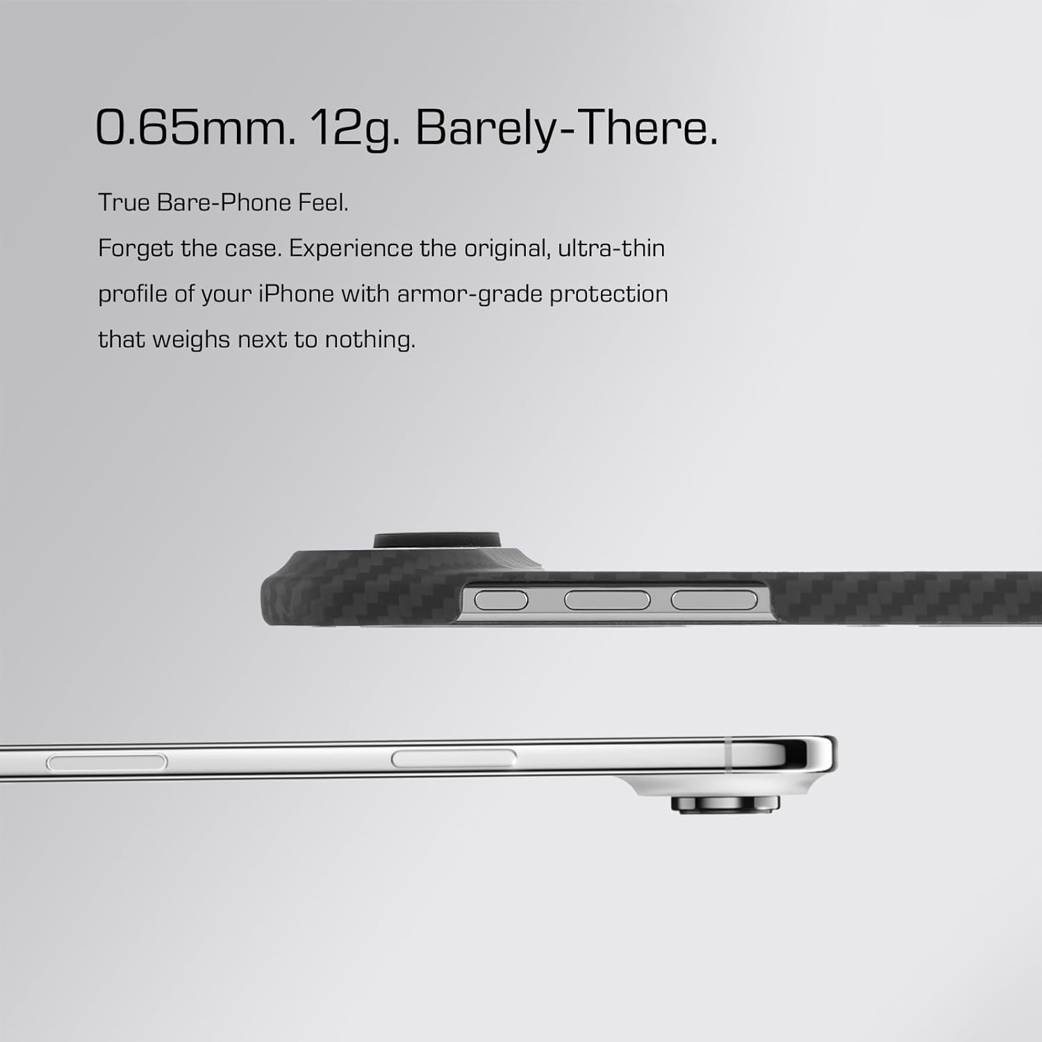 Thumbnail 1 de Deff Ultra Slim & Light Case Special Edition für iPhone 17/16e/Air Serie – Kevlar 1500D & MagSafe