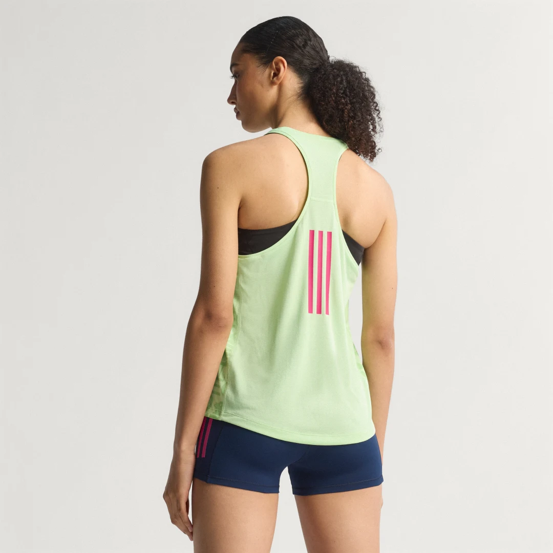 Thumbnail 1 de Camiseta sin mangas Adidas BMW Berlin-Marathon 2025 verde