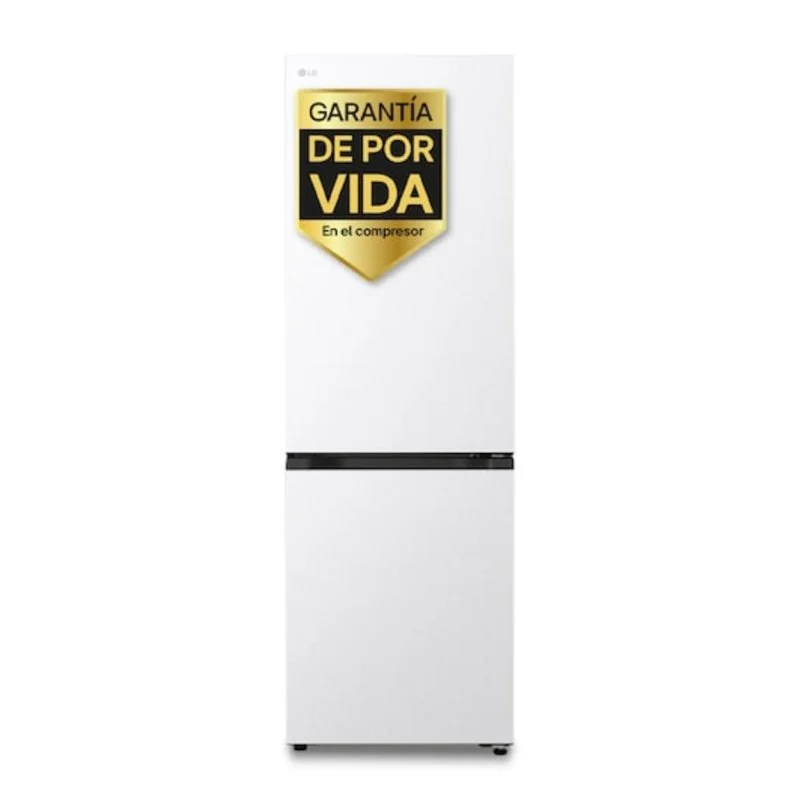 Detalle de Frigorífico Combi LG GBBS312CSW No Frost 186 cm, 333 L, Blanco con WiFi IA