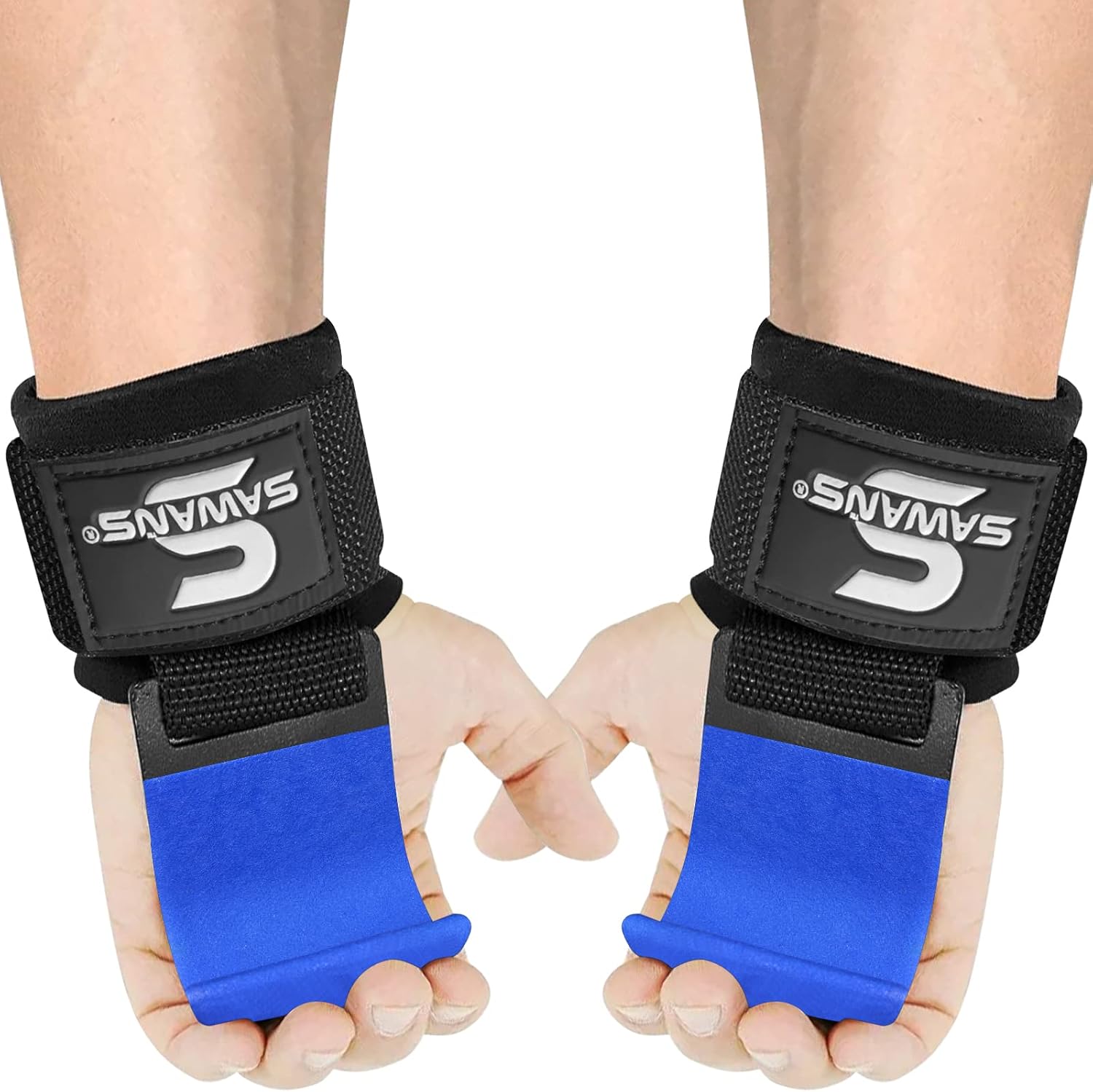 Thumbnail 1 de SAWANS SV hefhaken met antislip stalen haken en neopreen polssteun