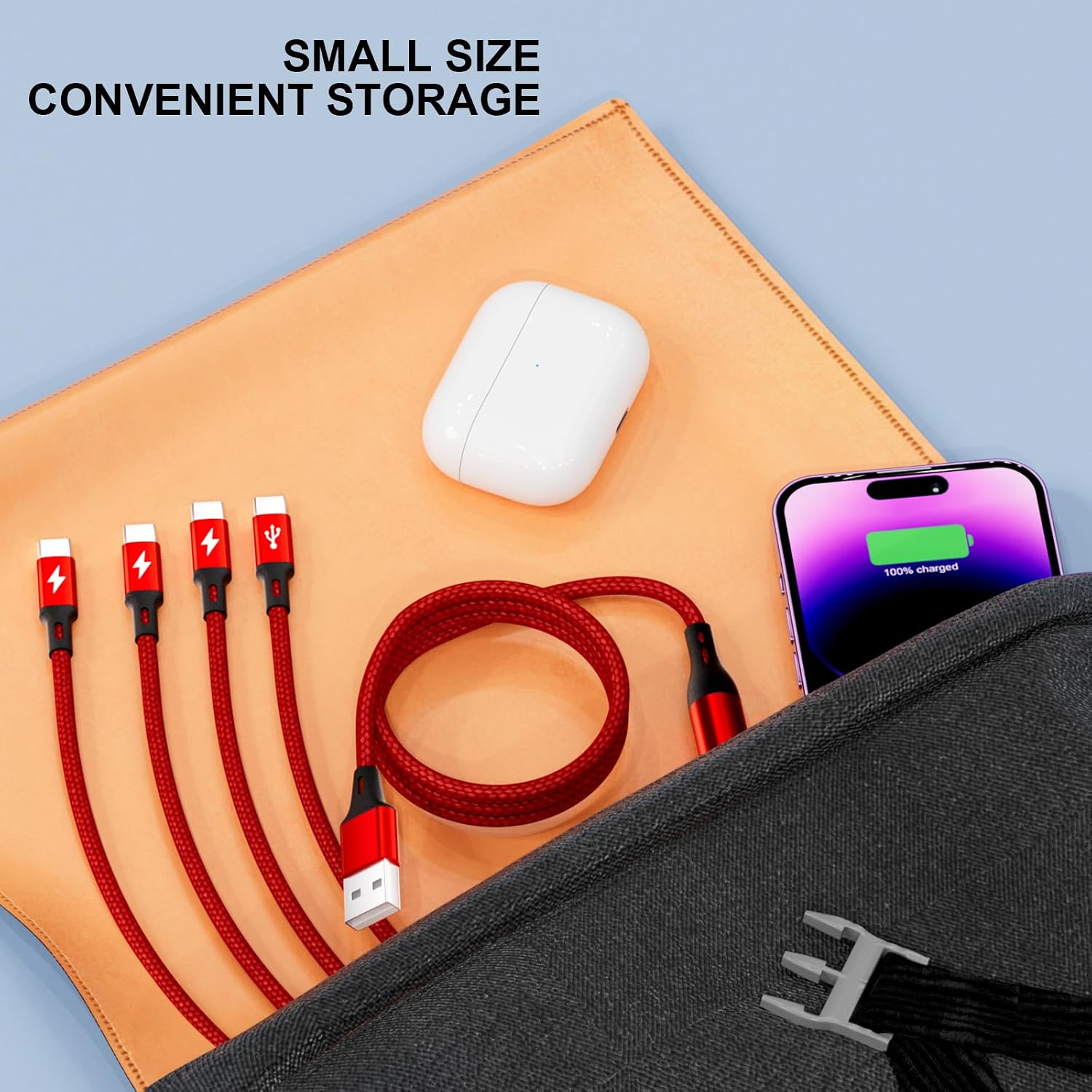 Thumbnail 6 de MJXIANG USB C Kabel 4 Ports