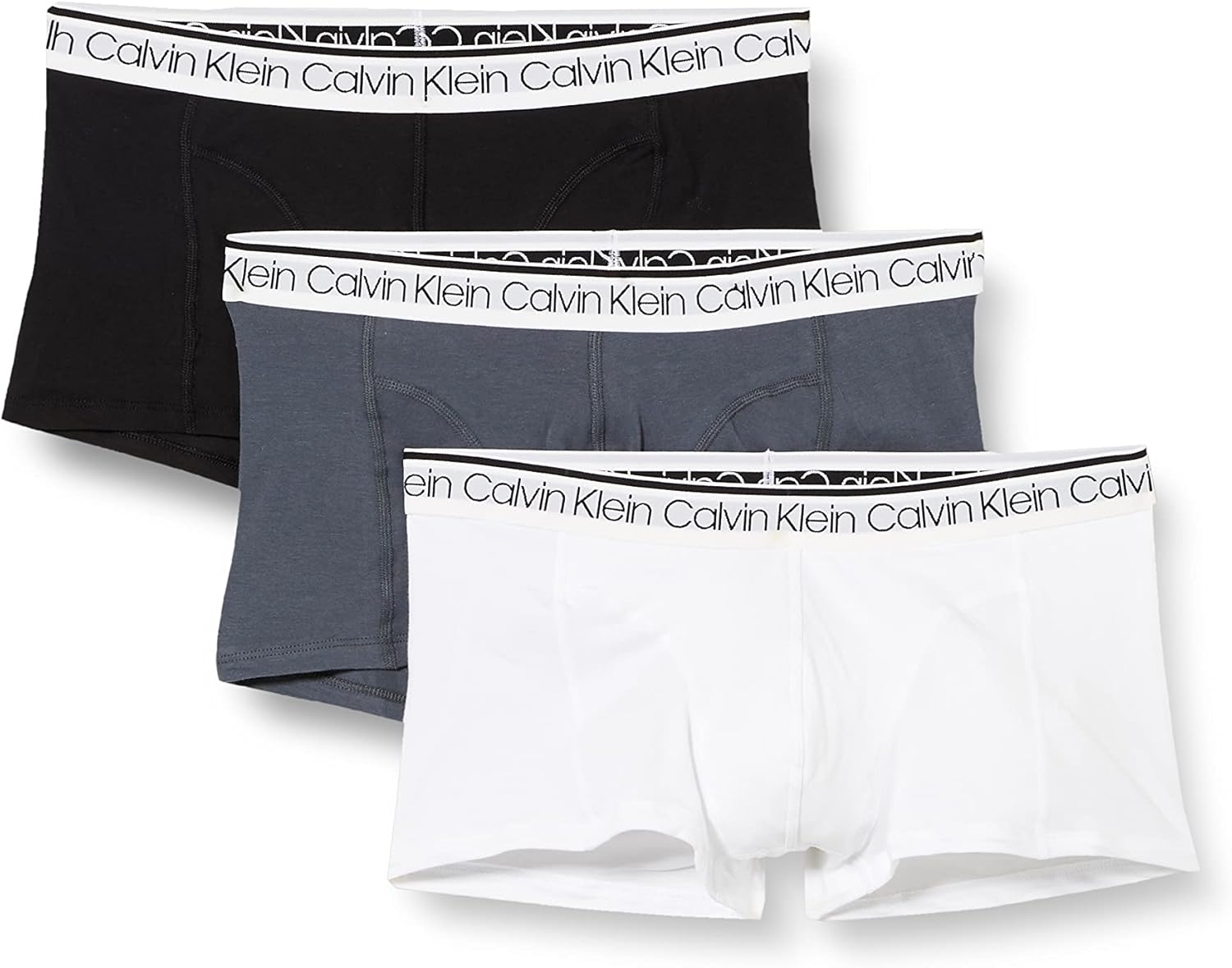 Thumbnail 5 de Calvin Klein Boxers caleçons homme Balance (lot de 3), coton majoritaire et taille basse