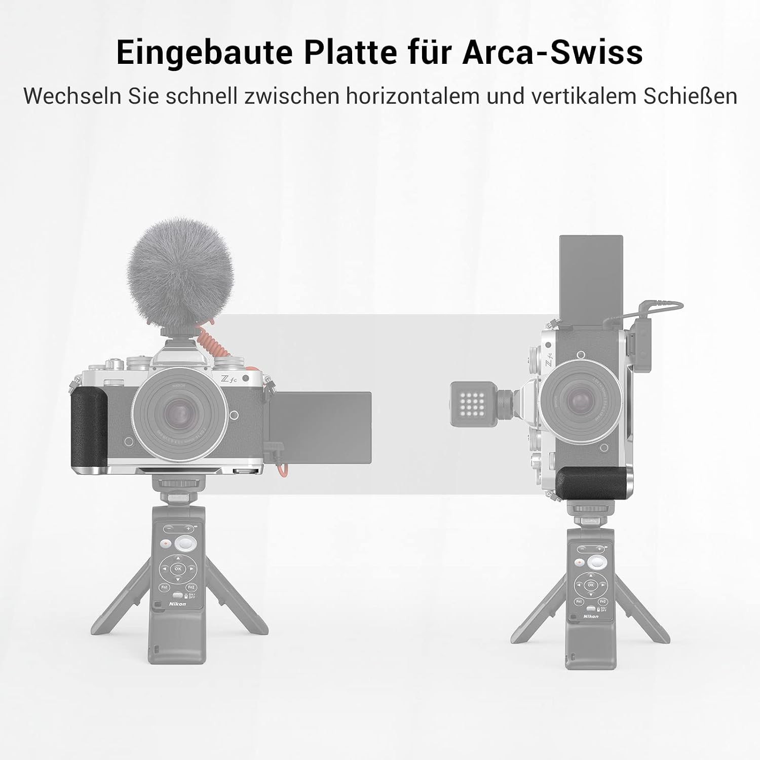 Detalle 2 de SMALLRIG Zfc Handgriff L-Form für Nikon Z fc
