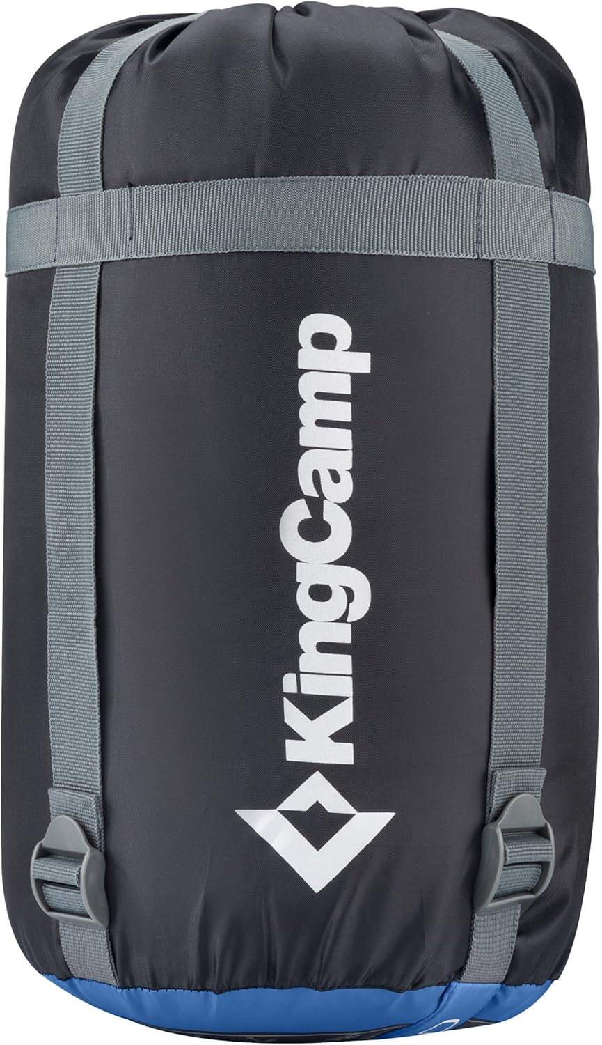 Thumbnail 3 de KingCamp Deckenschlafsack Doppelschlafsack (220x150 cm) mit 2 Kissen – ideal für Familien & Camping