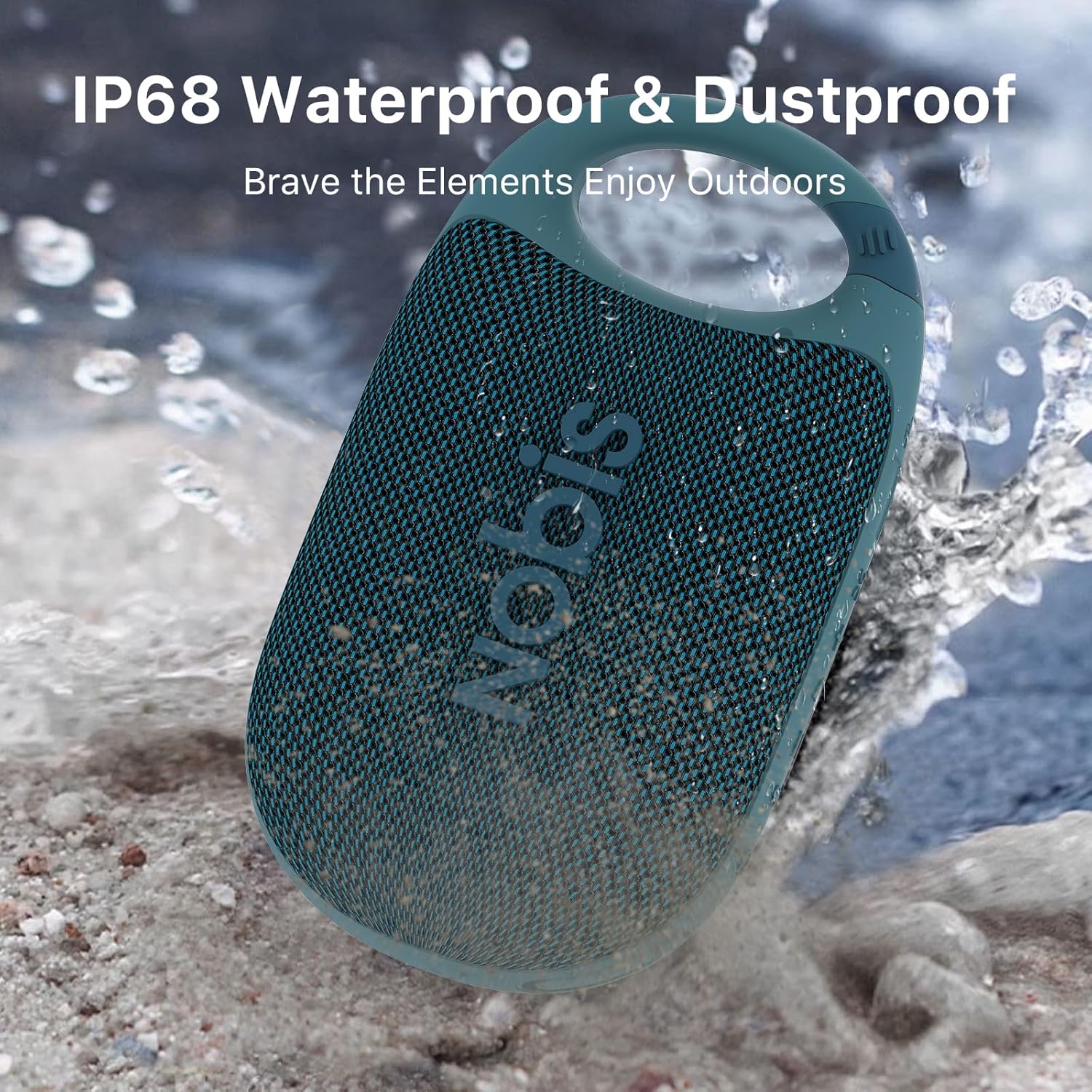 Thumbnail 3 de NOBIS Clip N1: Portable Bluetooth Speaker with App, Beat Mode and IP68 Protection