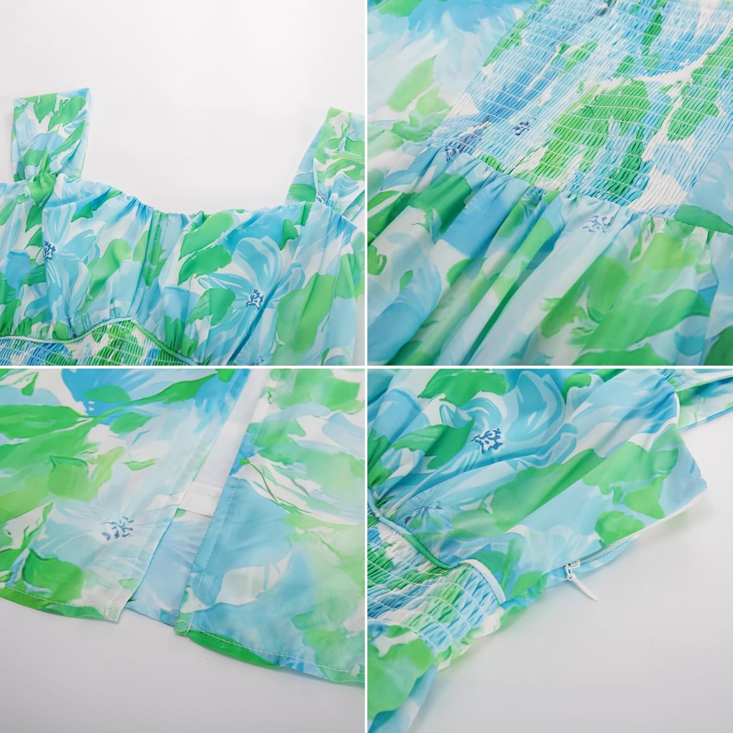 Thumbnail 4 de GRACE KARIN 2026 Women’s Floral Off-Shoulder Maxi Dress for Wedding Guests