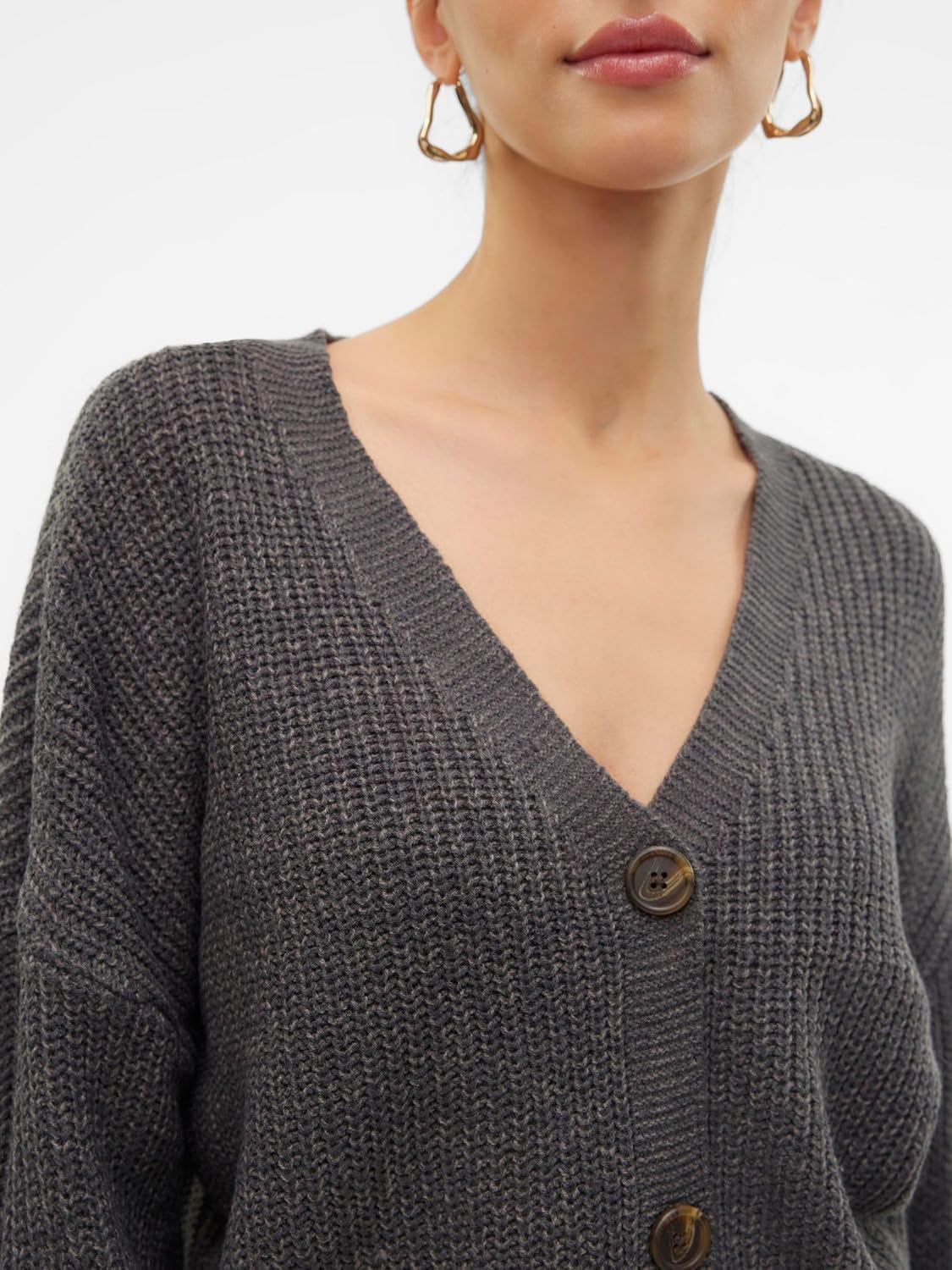Thumbnail 5 de VERO Moda VMLEA Strickjacke 100% Acryl