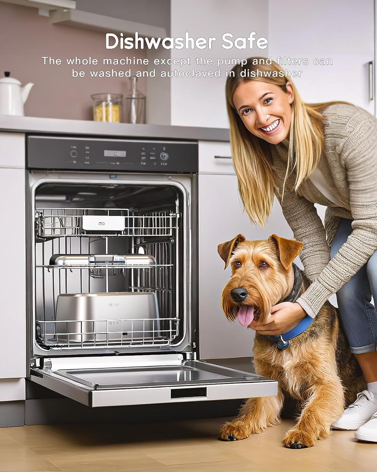Thumbnail 5 de 3 Gallon Large Dog Water Fountain Dispenser