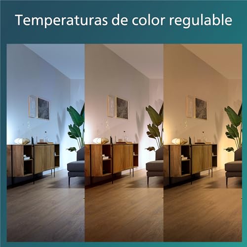 Detalle 2 de Philips Bliss Ventilador de Techo LED Blanco y Dorado 🌟