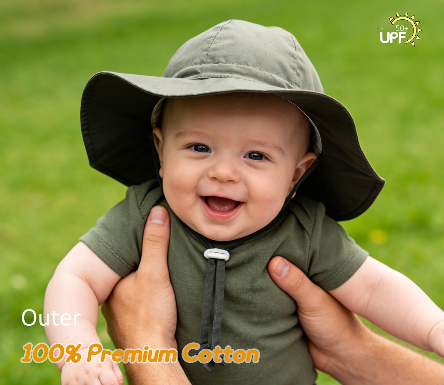 Detalle 2 de Baby Girl Sun Hat UPF 50+