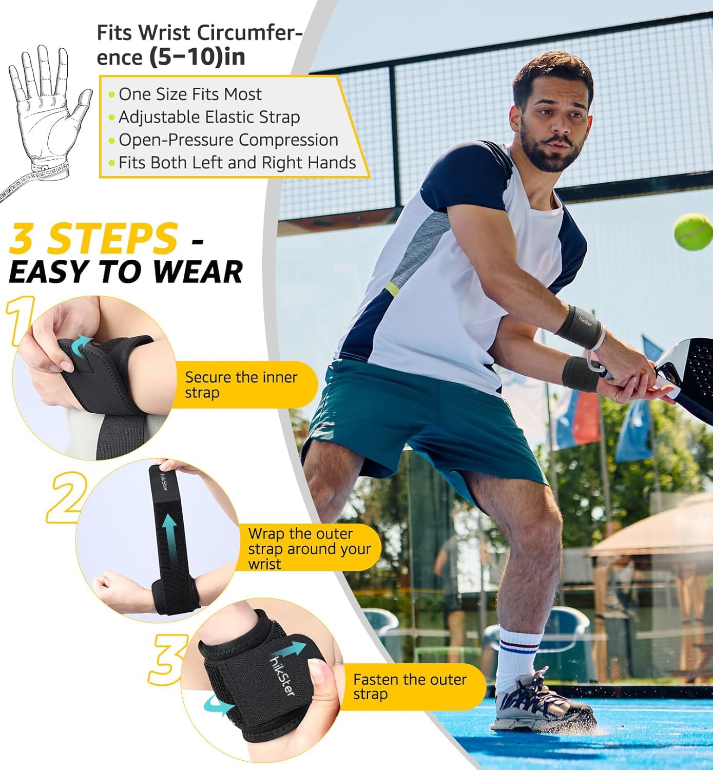 Thumbnail 6 de Hikster Wrist Braces, 2-Pack