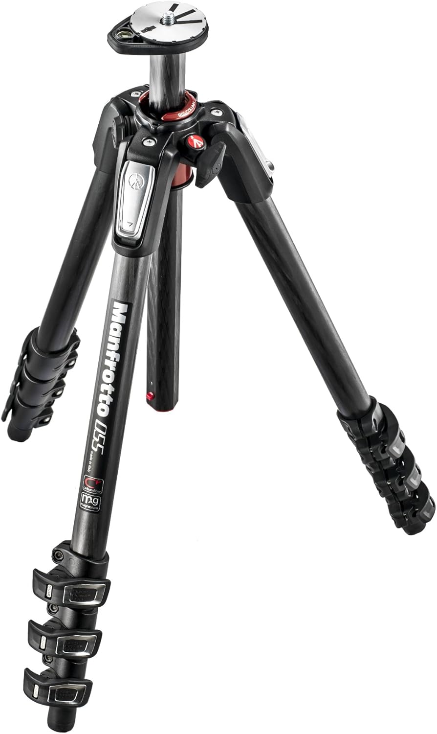 Thumbnail 6 de Manfrotto 055XPRO AS 4-Section Carbon Fibre Tripod with XPRO Ball Head and 90° Column