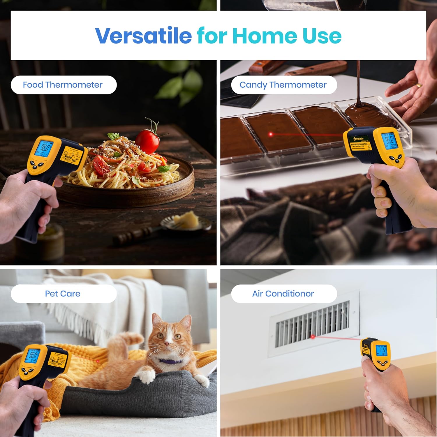 Detalle 2 de Etekcity 774 infrared thermometer 36 cm 🌡