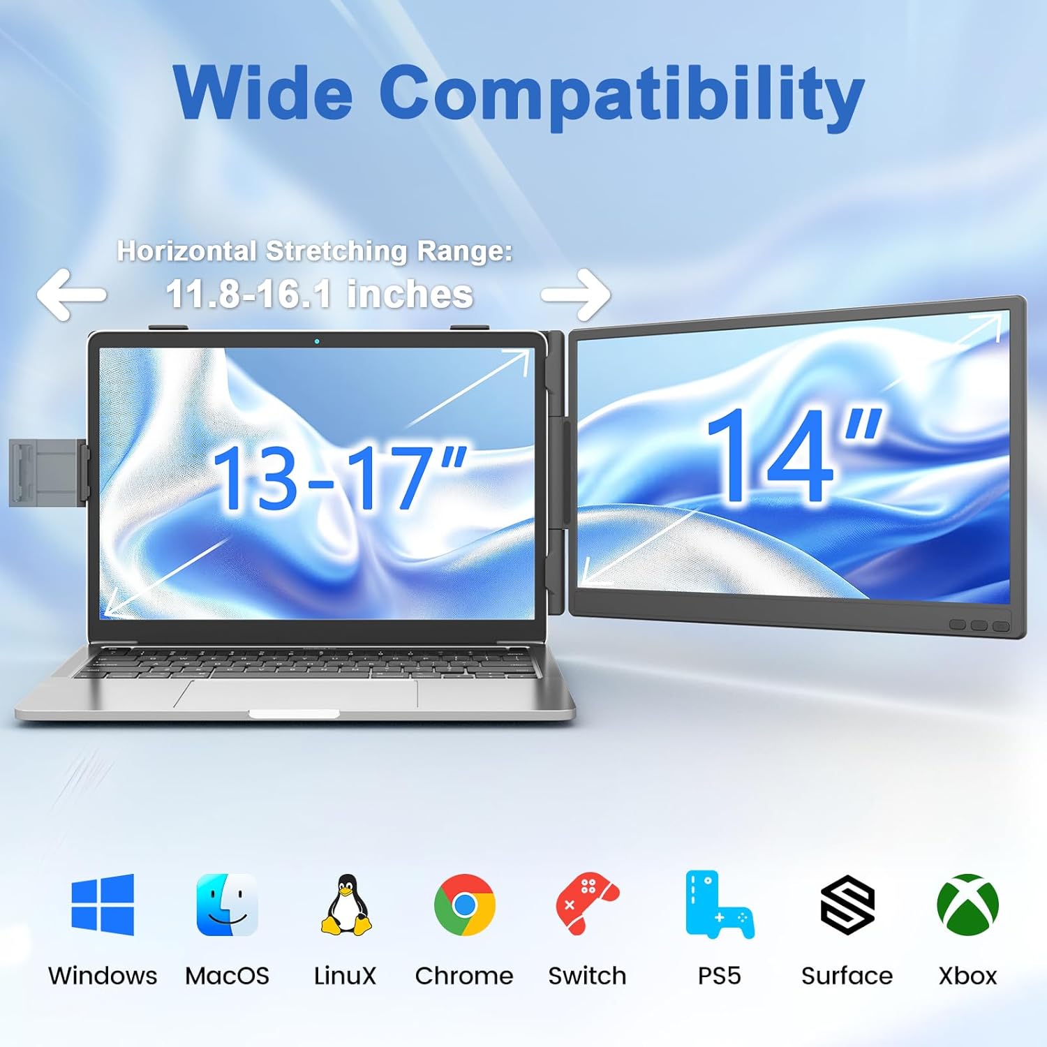 Thumbnail 6 de KEFEYA Laptop Screen Extender 14