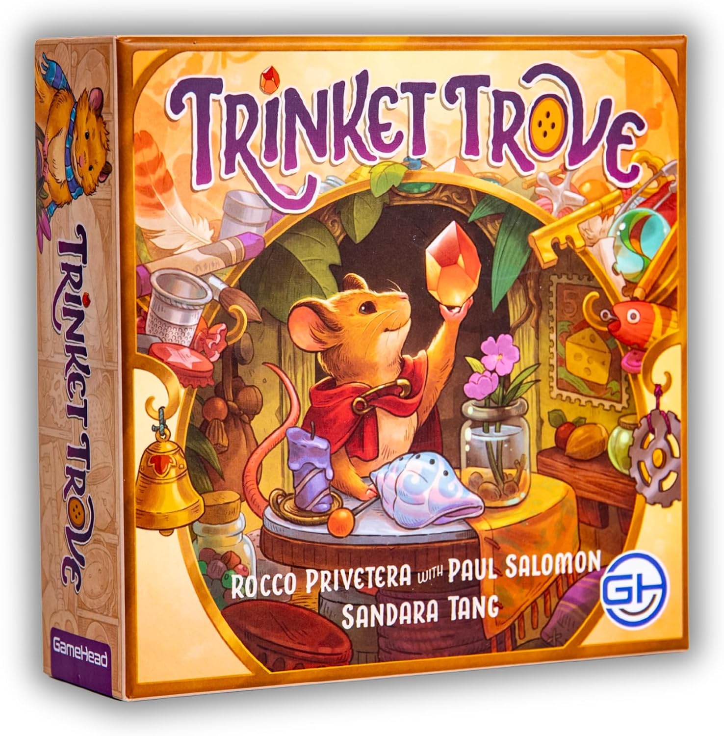 Detalle de GameHead Trinket Trove 戦略セットコレクションカードゲーム 2〜6人用・約30分