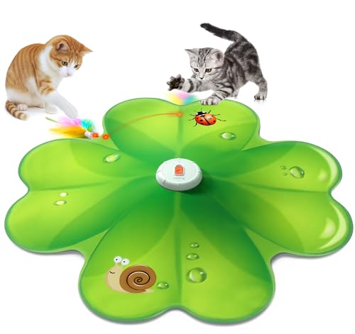 Detalle de FEELNEEDY Juguete interactivo 1200mAh para gatos 🐱