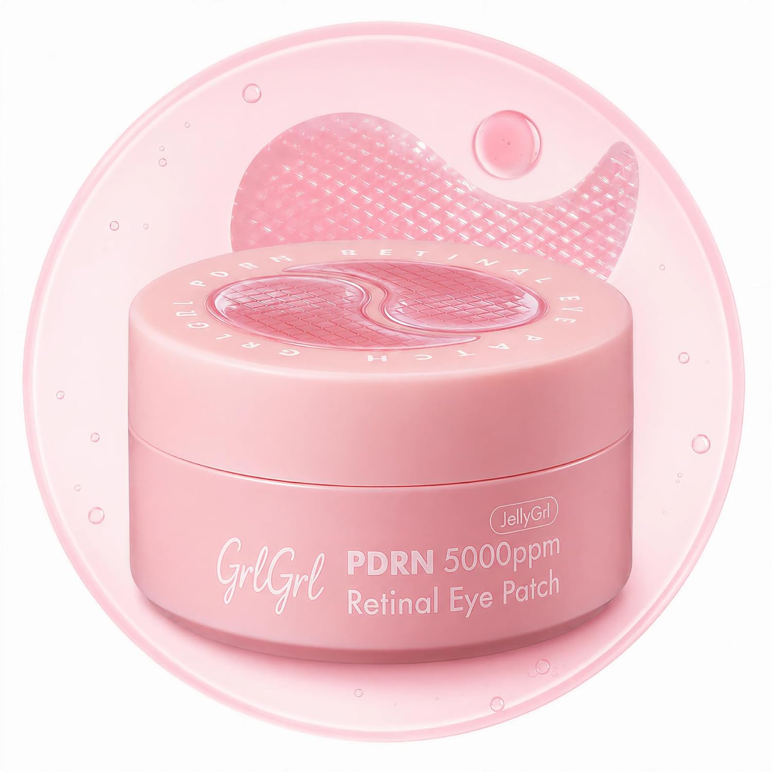 Detalle de GrlGrl PDRN Eye Patches for Puffy Eyes