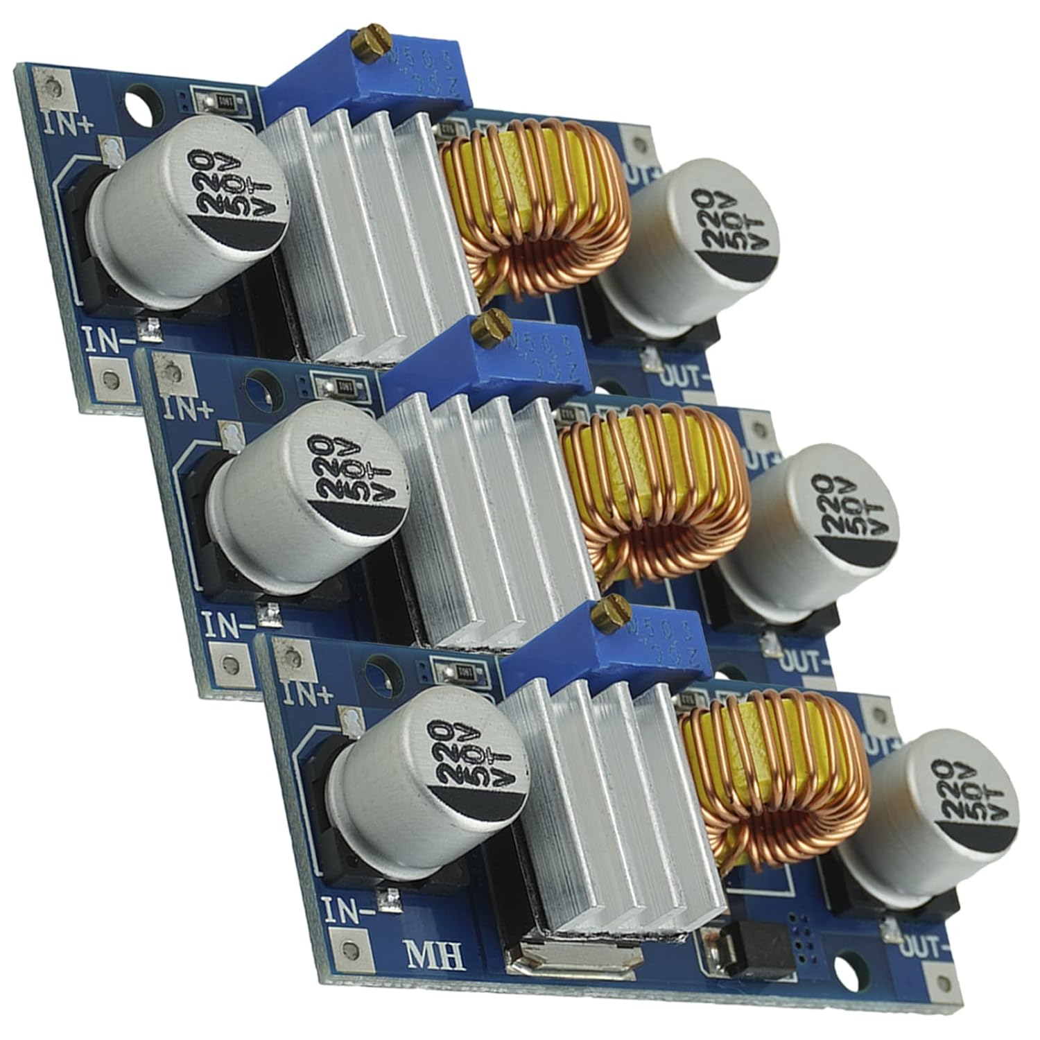 Thumbnail 6 de AZDelivery kit 5 moduli DC-DC XL4015 Step Down 8-36V a 1,25-32V fino a 5A con e-Book