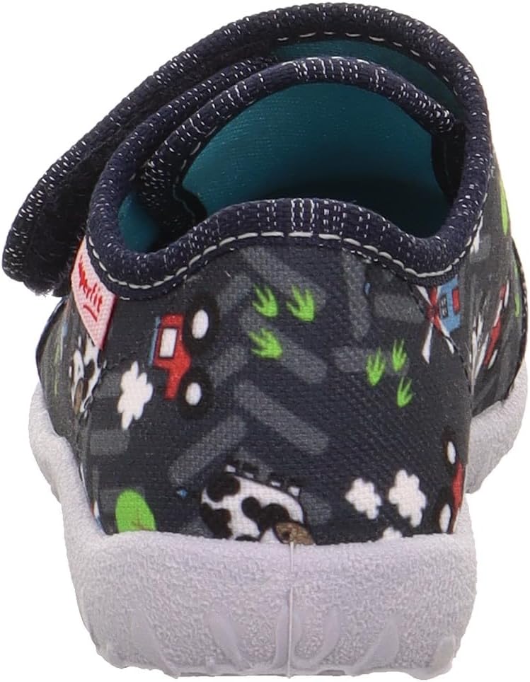 Thumbnail 2 de Superfit SPOTTY Hausschuhe 1-009246 Jungen – Bequeme Hausschuhe aus Baumwolle mit Klettverschluss