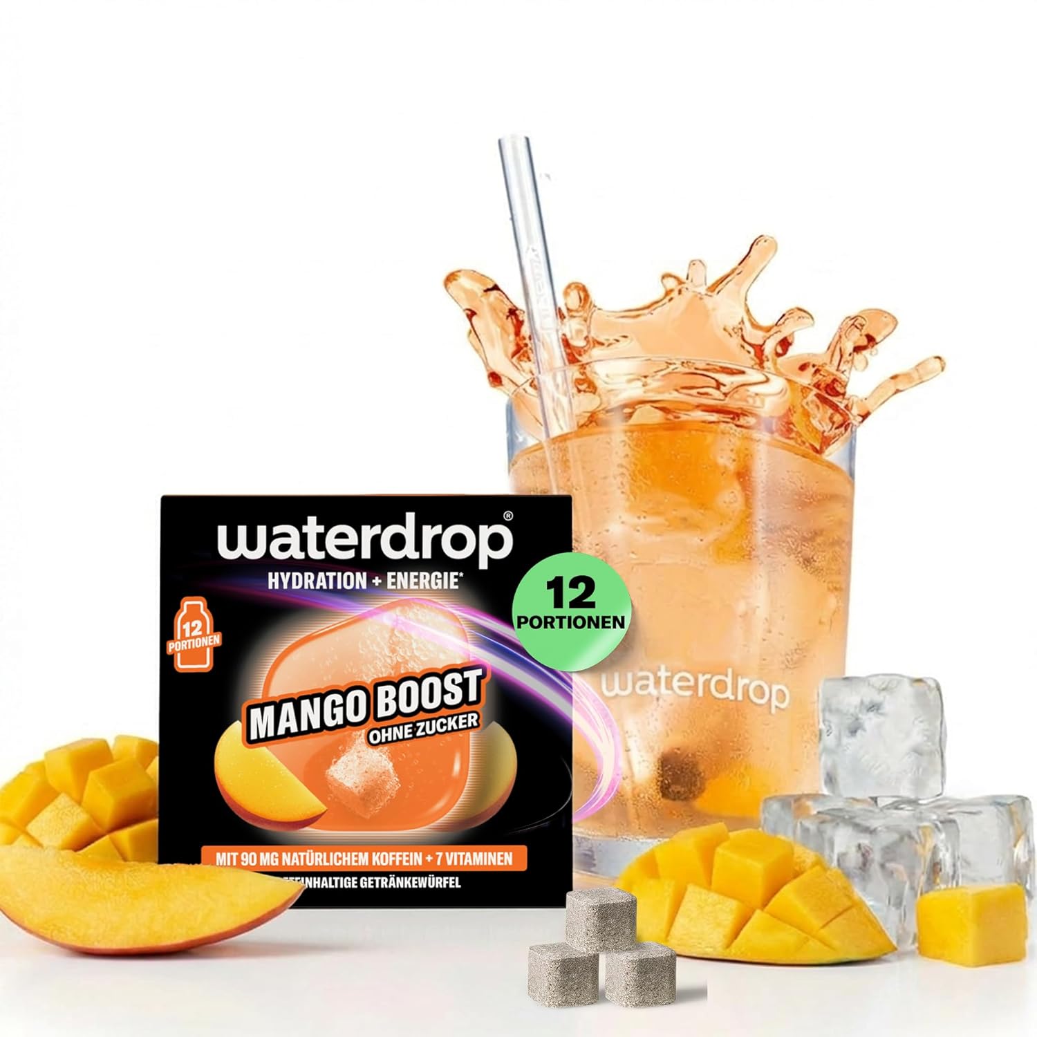 Thumbnail 6 de waterdrop Microenergy Turbo Boost 160 mg Koffein 🍬