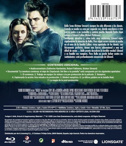 Thumbnail 1 de Crepusculo (BD) — Blu-ray de Flins & Pinículas