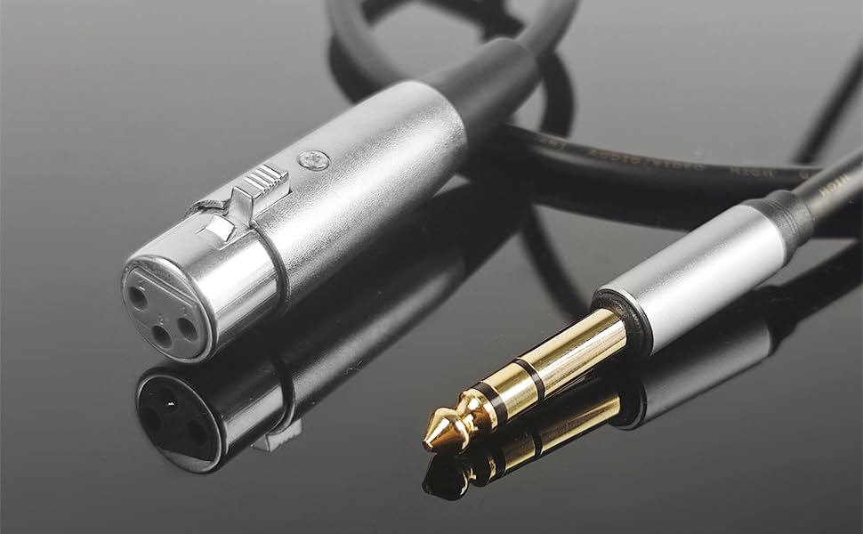 Thumbnail 6 de belipro Trs-xlr-10ft Balanced Audio Cable, 1/4-Inch TRS to 3-Pin XLR, 10 ft