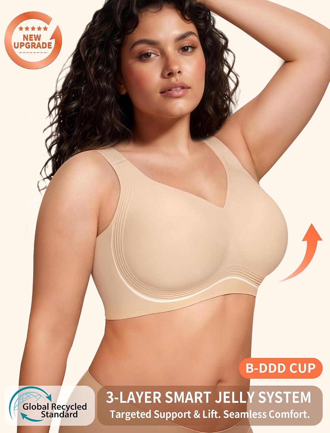 Thumbnail 1 de PoseFree Wireless Seamless T-Shirt Bra — Full Coverage