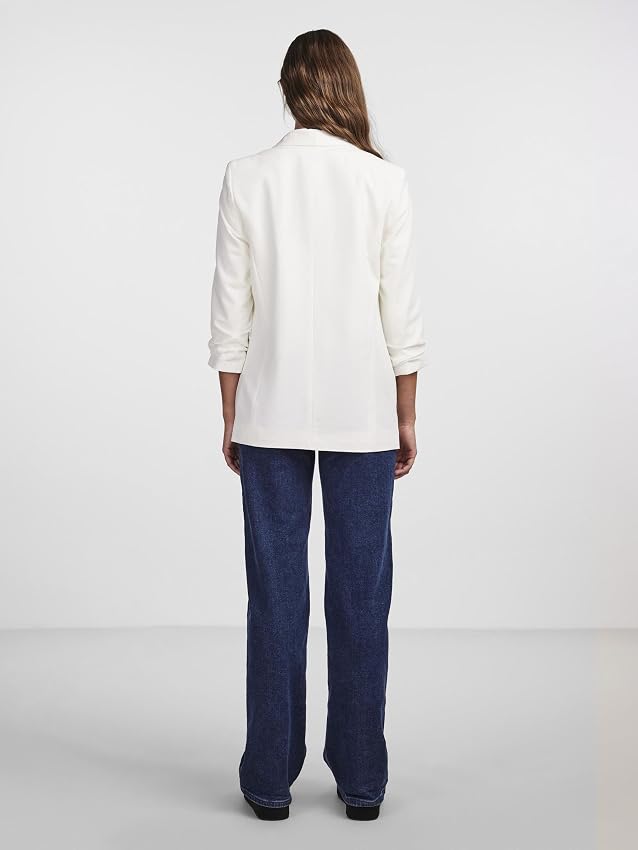 Detalle 2 de PIECES Pcboss Blazer blanco S, manga 3/4