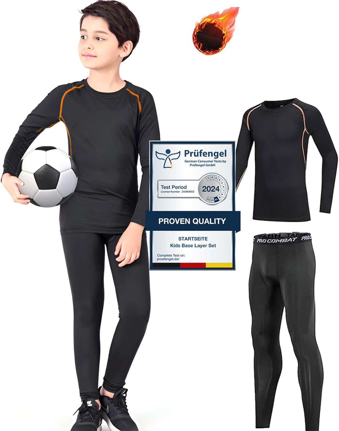Detalle de Startseite Kids Base Layer thermal set