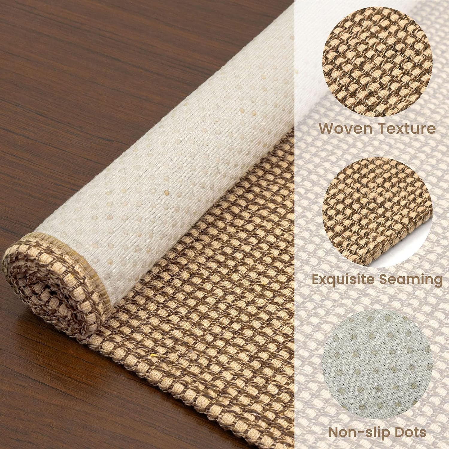 Thumbnail 4 de EARTHALL 5x7 Ft Woven Area Rug