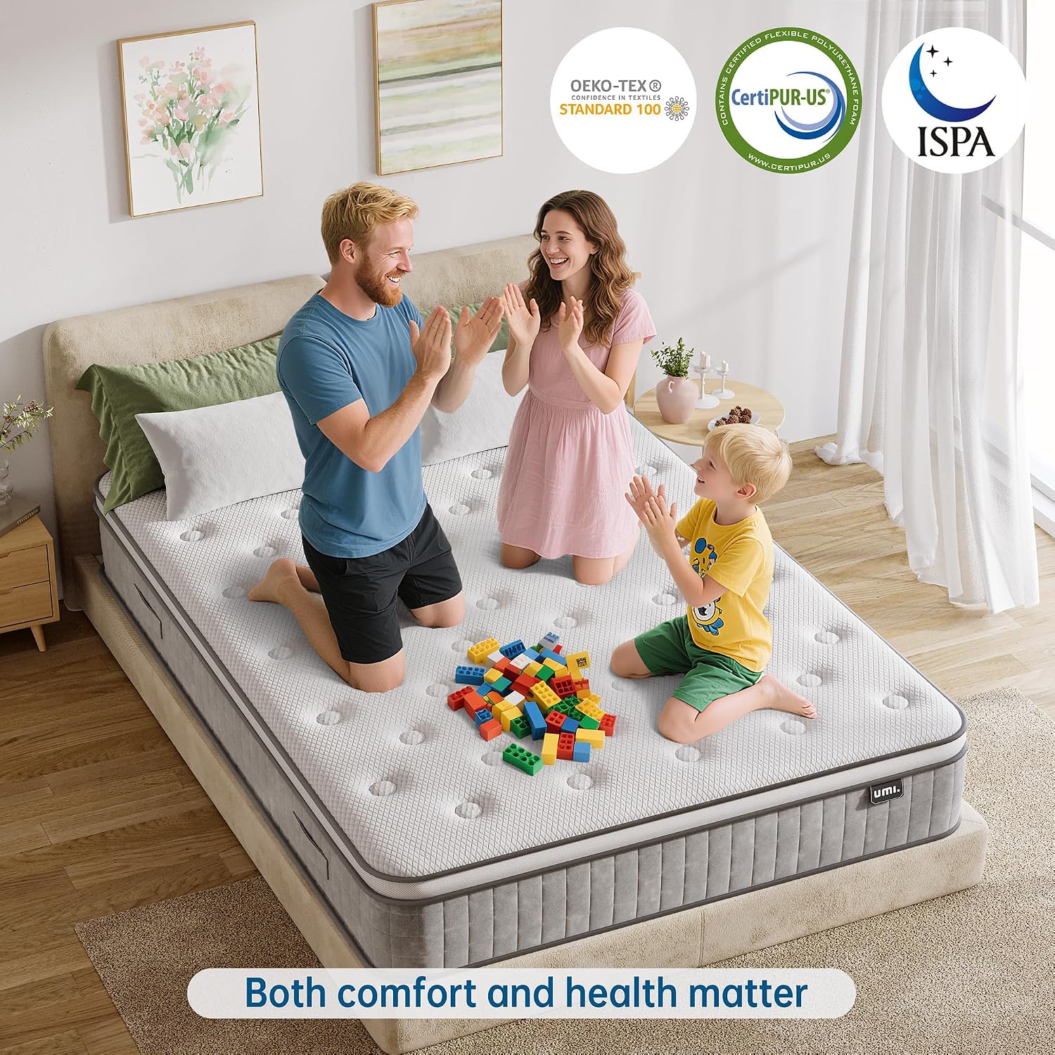Thumbnail 6 de TeQsli 10 Inch 7‑Zone Mattress