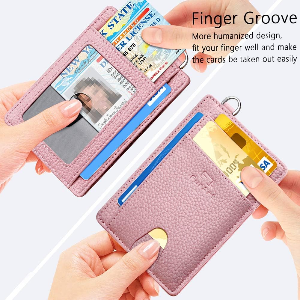 Thumbnail 2 de FurArt Porta Carte di Credito slim con protezione RFID e blocca-scan, per uomo e donna