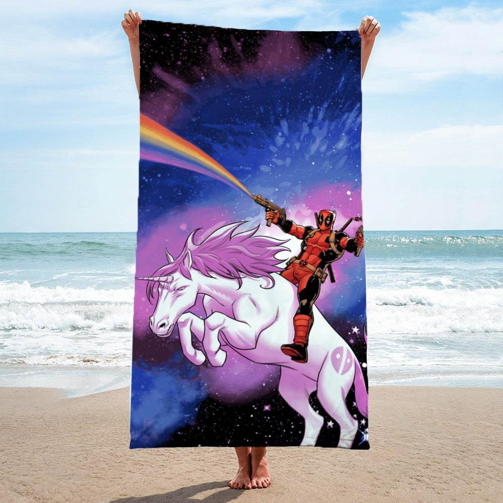 Detalle 1 de Jay Franco Deadpool Towel 71 x 147 cm