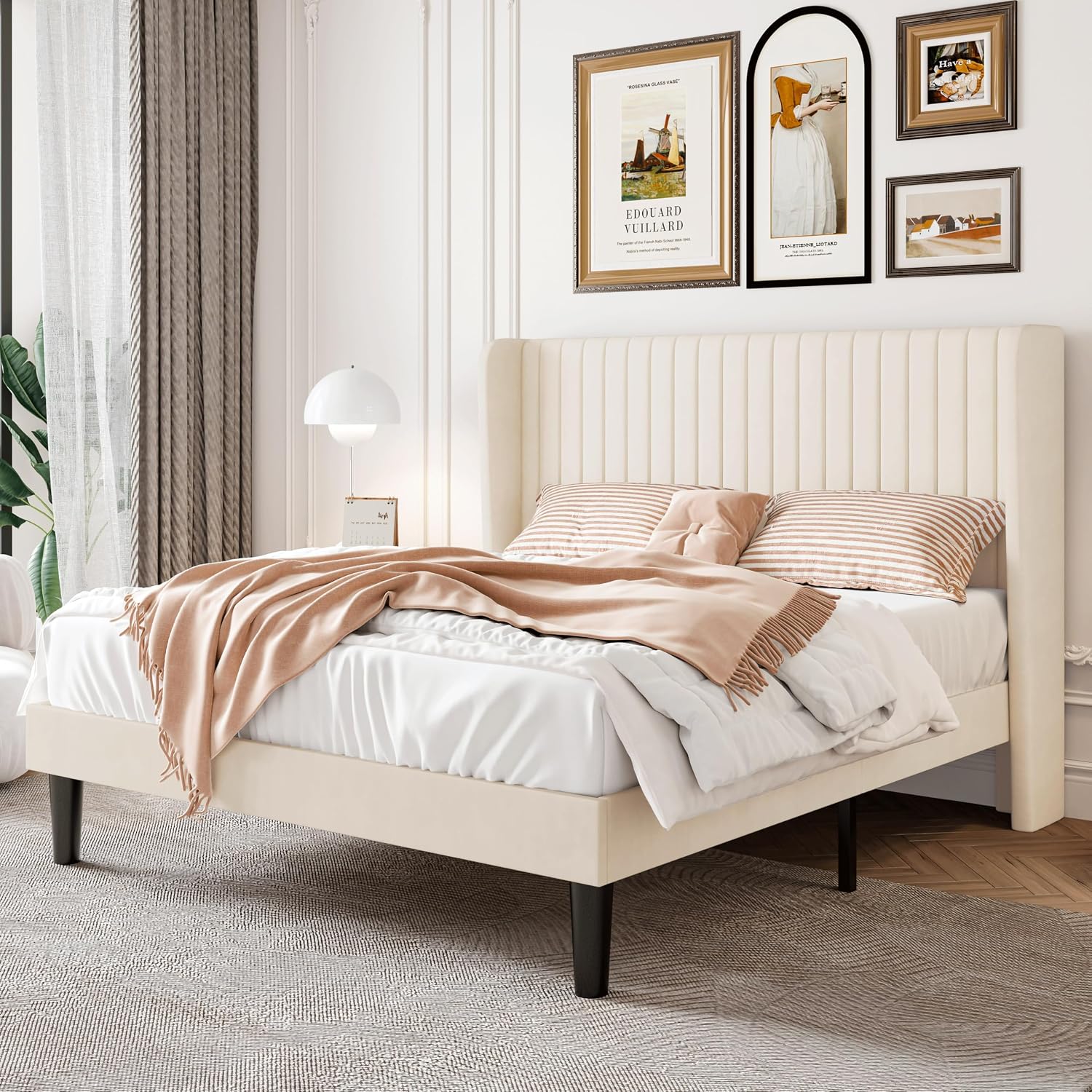 Detalle de SHA CERLIN Queen Bed Frame