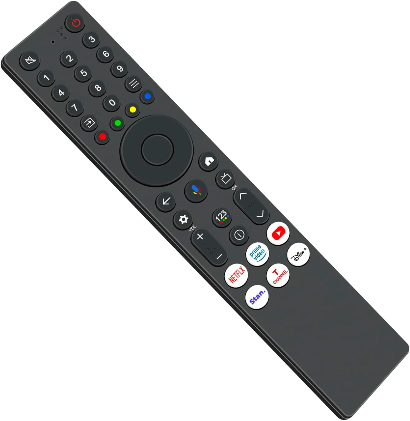 Detalle de VINABTY Replacement RC833A Voice Remote for TCL 55T8C-UK, 65T8C-UK, 75T8C-UK, 85T8C-UK, 55Q6C-UK, 55C6KS-UK, 55Q7C-UK, 55V6C-UK MiniLED TV