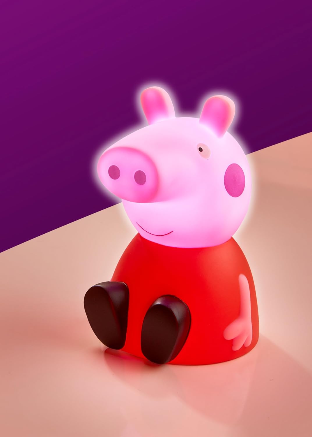 Detalle de Peppa Pig GoGlow Night Light & Torch Buddy Rosa – 2 in 1 per la notte dei bambini