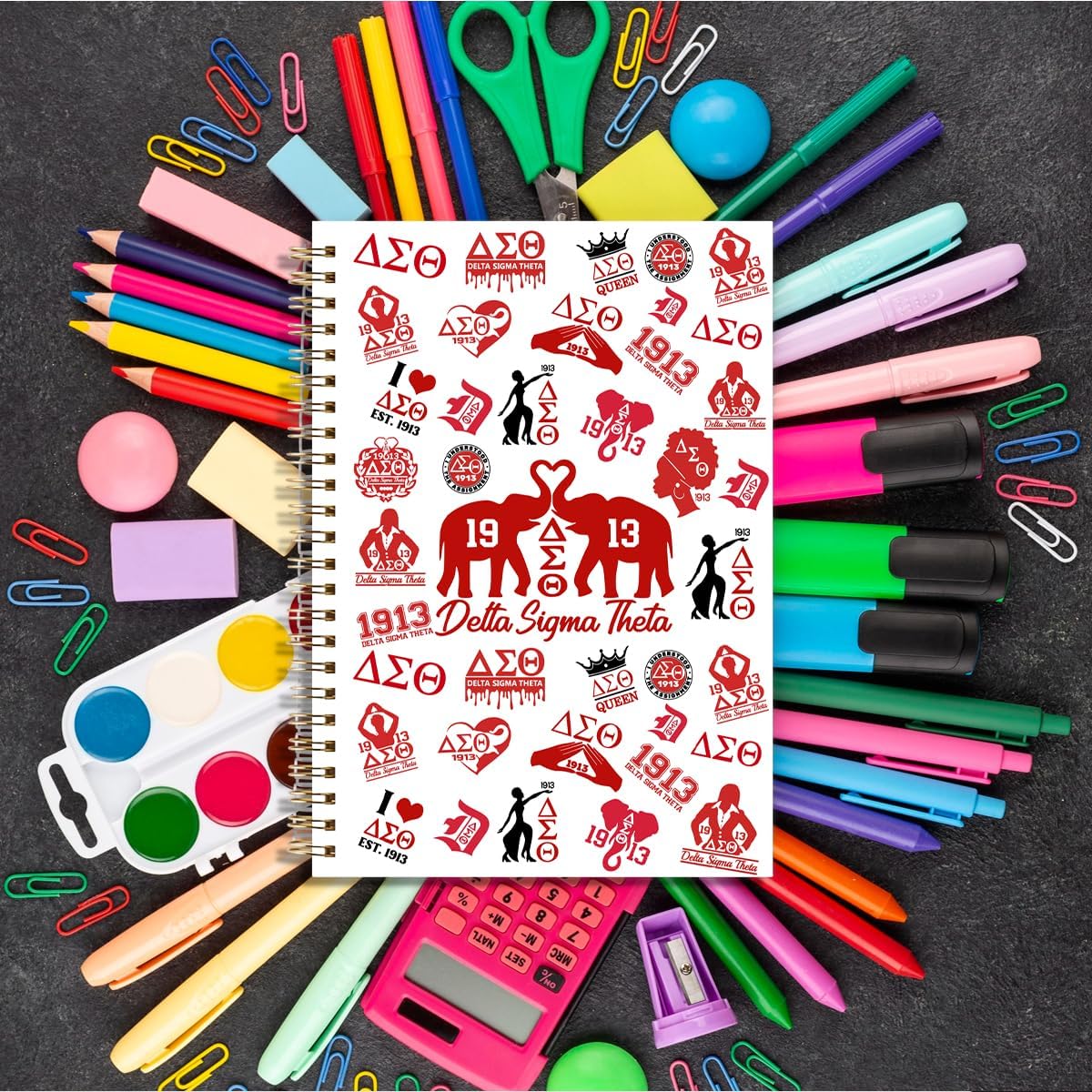 Detalle de LONGXIN Spiral Notebook, 80 Pages