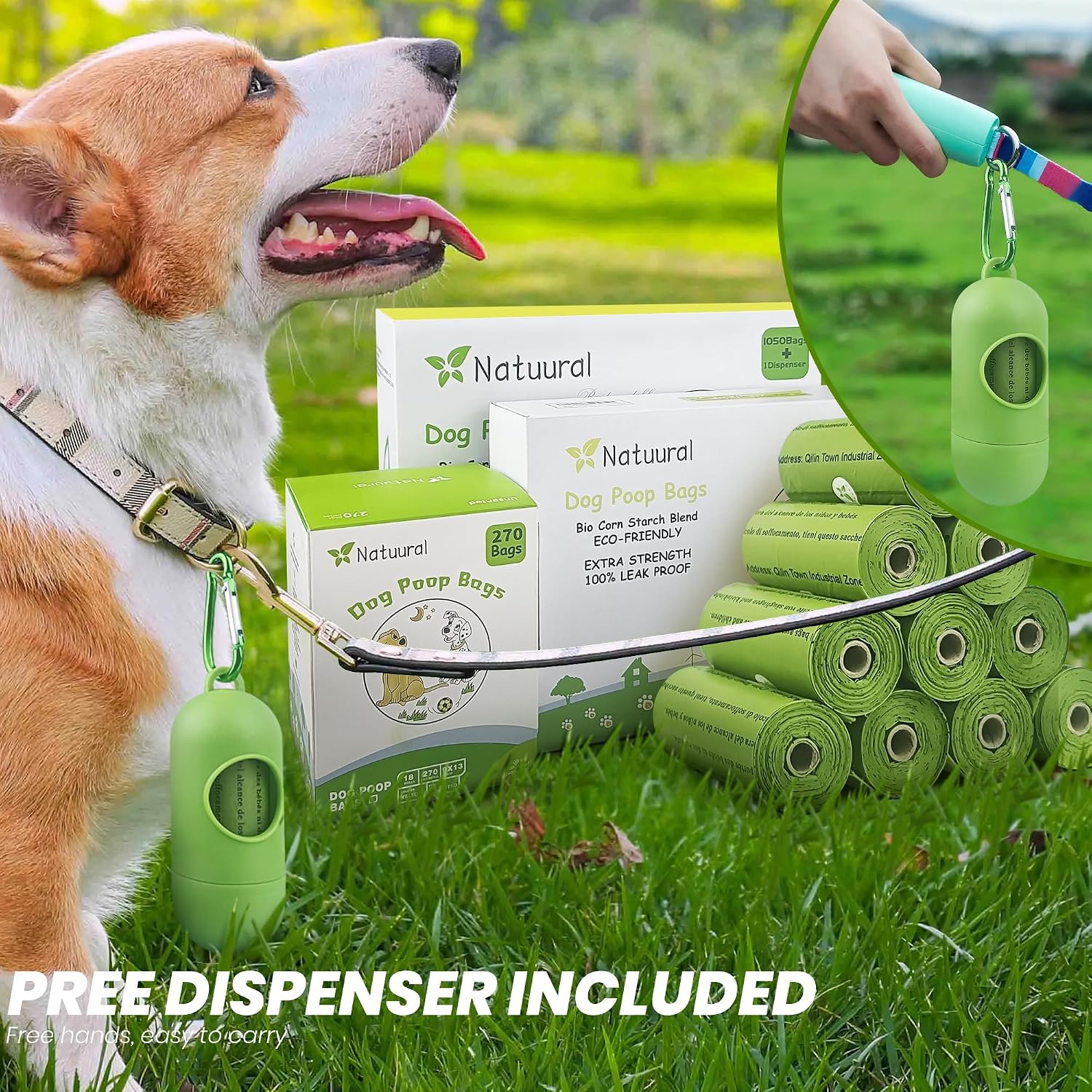 Thumbnail 6 de Biodegradable Dog Poop Bags 600 count