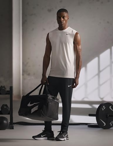 Detalle de Nike Brasilia, Borsa Sportiva Unisex Adulto – Black/Black/White, Taglia unica