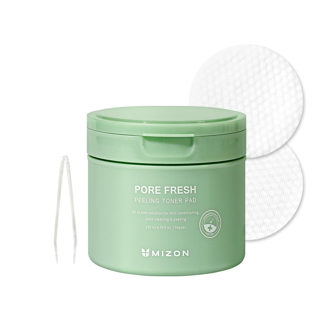 Detalle de MIZON PORE FRESH PEELING TONER PAD (x60) für empfindliche Haut