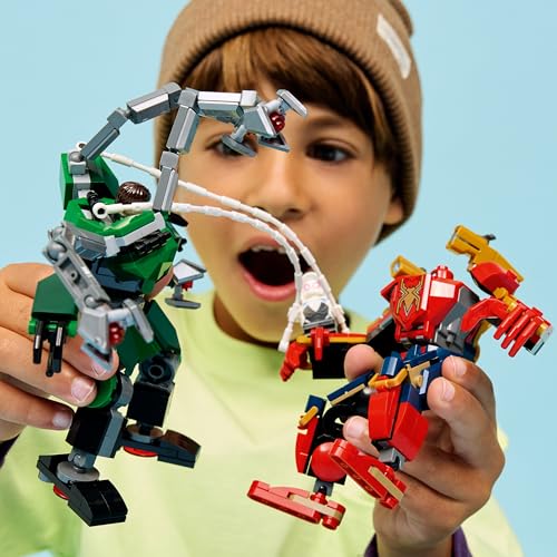 Thumbnail 8 de LEGO Marvel Battaglia Mech: Spider-Man vs. Doc Ock (76338) – Il set di ruolo pieno d’azione per bambini 6+