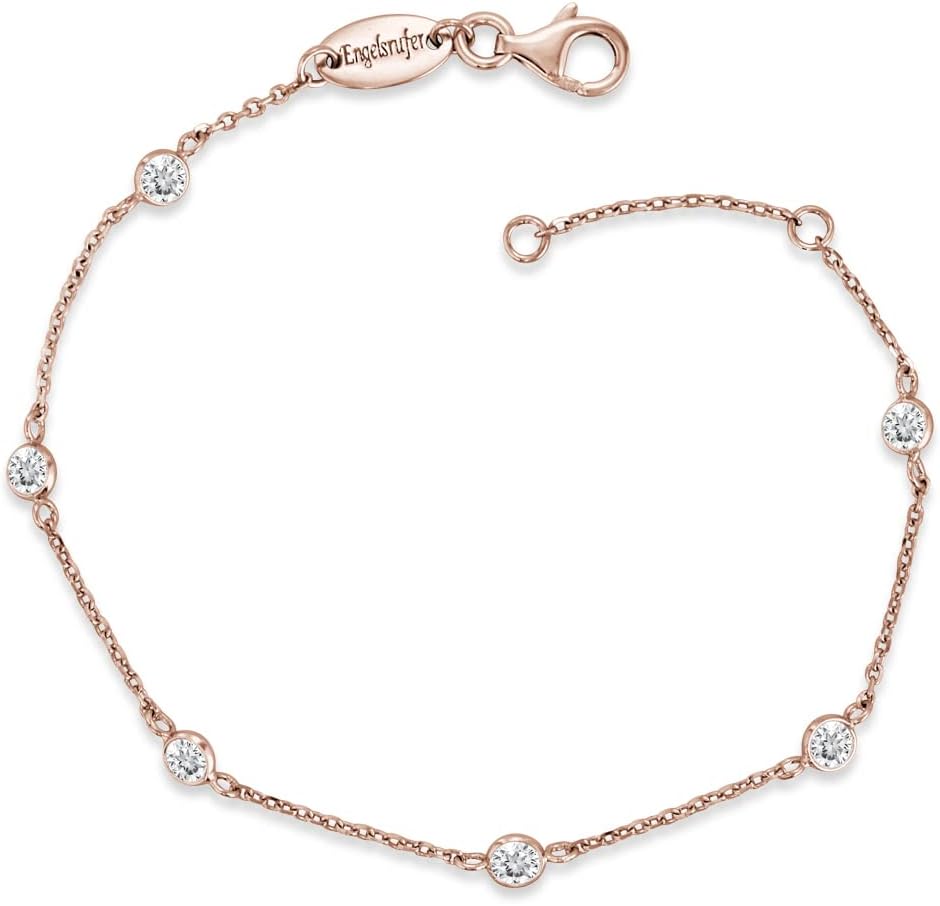Thumbnail 6 de Engelsrufer Damen-Armband aus Sterling Silber mit Zirkonia, verstellbar 17–19 cm, nickelfrei