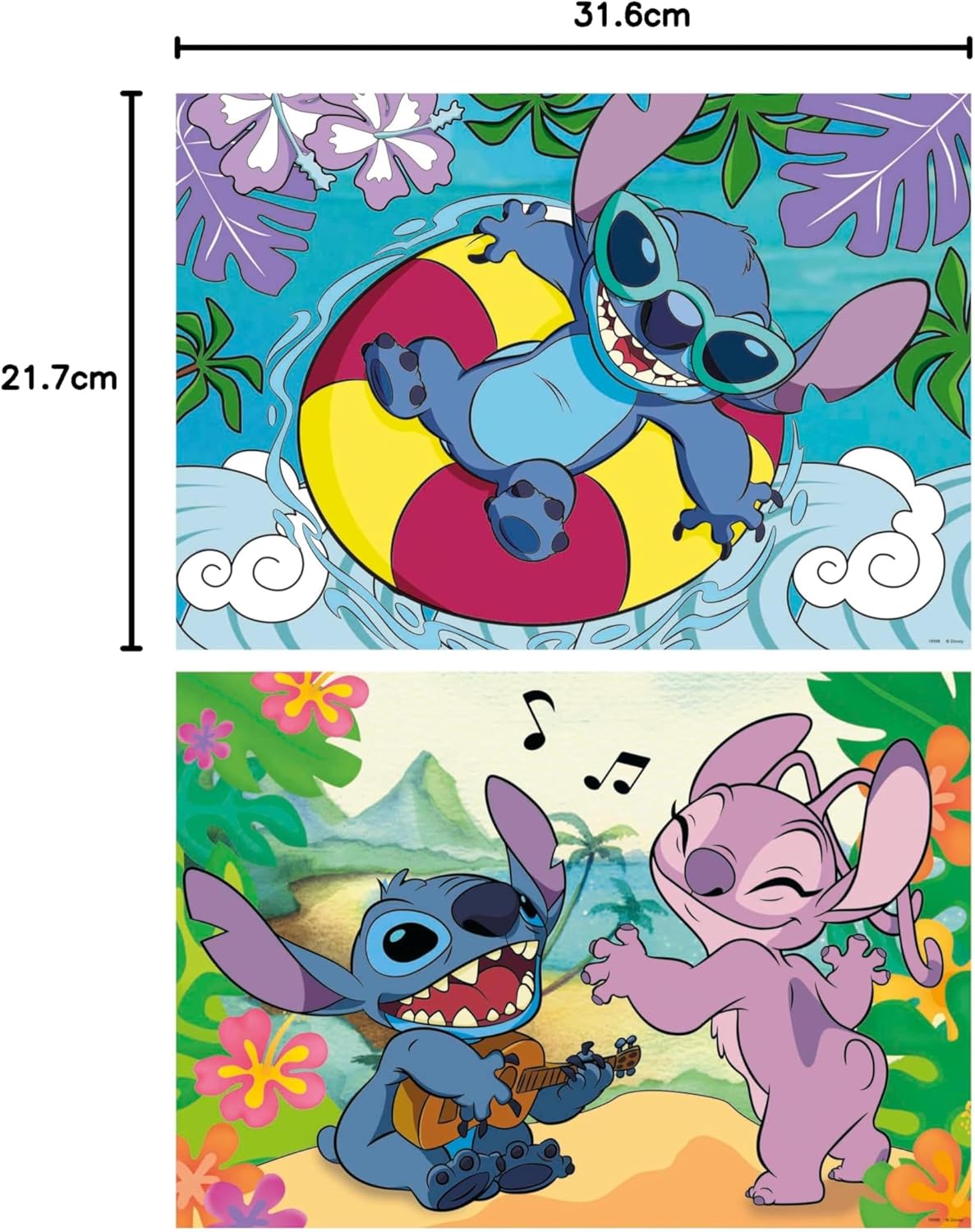 Thumbnail 6 de Educa Disney – Ensemble de 2 puzzles enfants de 100 pièces (40 x 28 cm), dès 6 ans