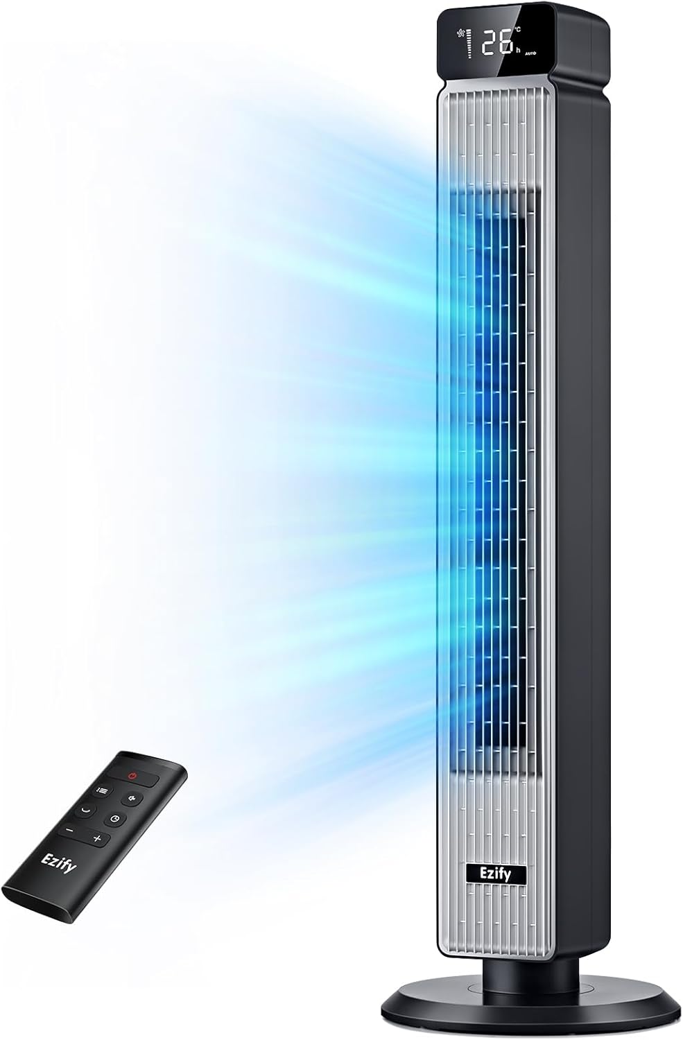 Thumbnail 6 de Ezify Ventilatore a Torre Silenzioso con Telecomando: potenza, silenzio e comodità per casa e ufficio