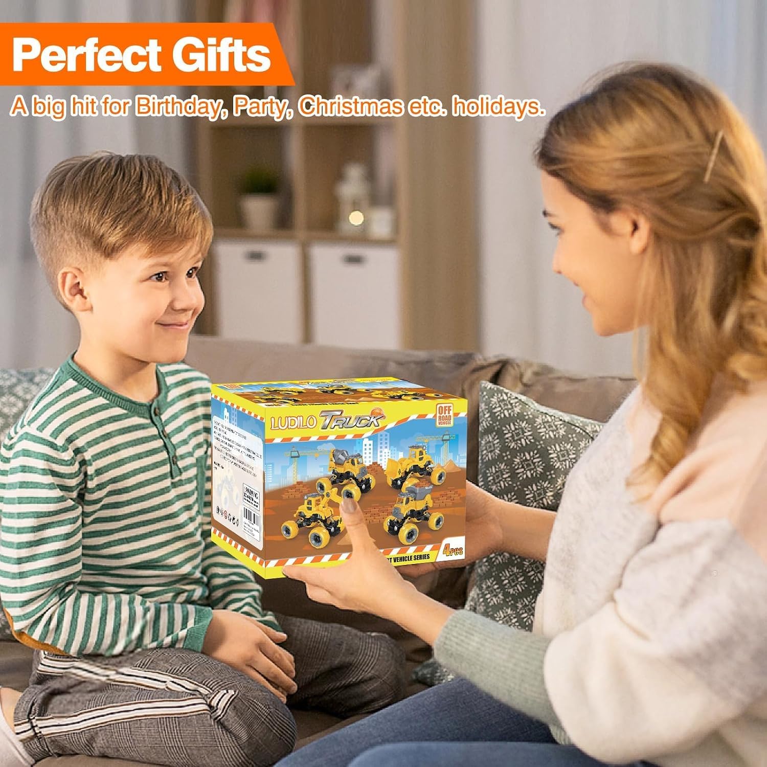 Thumbnail 6 de LUDILO Take-Apart Construction Toy Set, 4-Piece