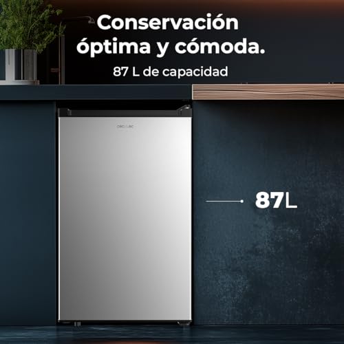 Thumbnail 1 de Cecotec Congelador Vertical Sobremesa 87L Bolero CoolMarket TF 87 Inox – diseño compacto y bajo consumo