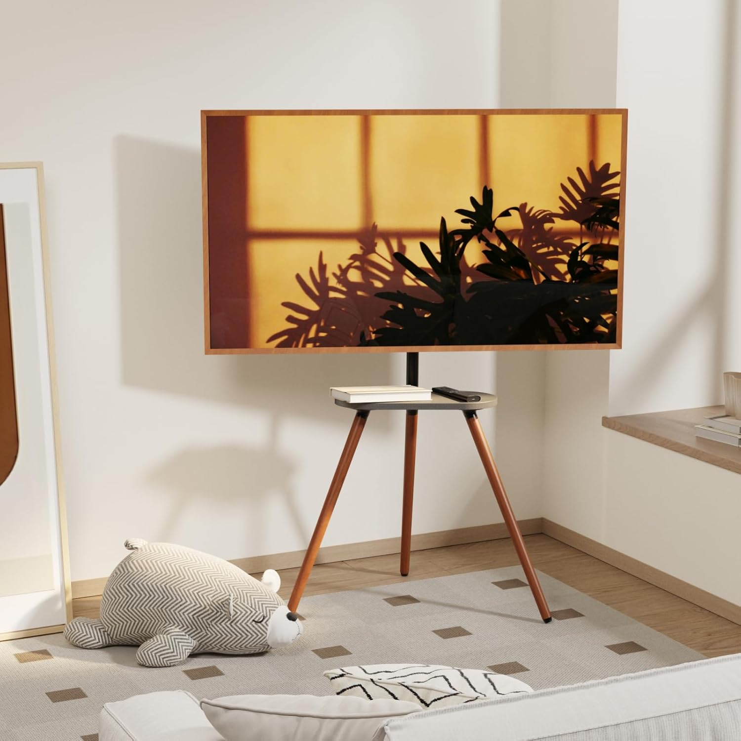 Detalle 2 de ECOTINY Tripod Easel TV Stand 65in